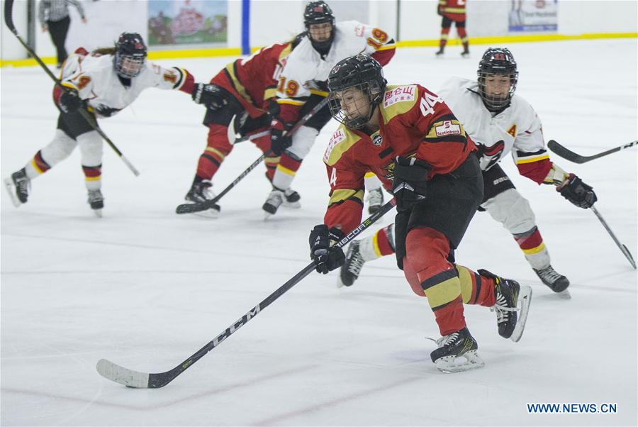 (SP)CANADA-TORONTO-CWHL-PLAYOFFS-CHINESE KUNLUN RED STAR
