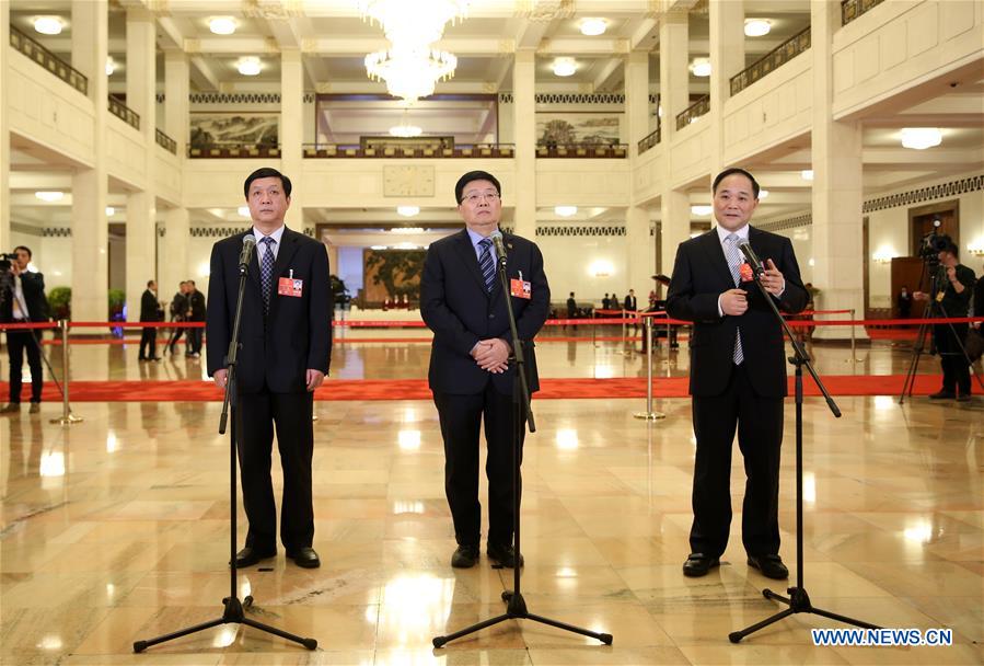 (TWO SESSIONS)CHINA-BEIJING-NPC-DEPUTIES-INTERVIEW (CN)