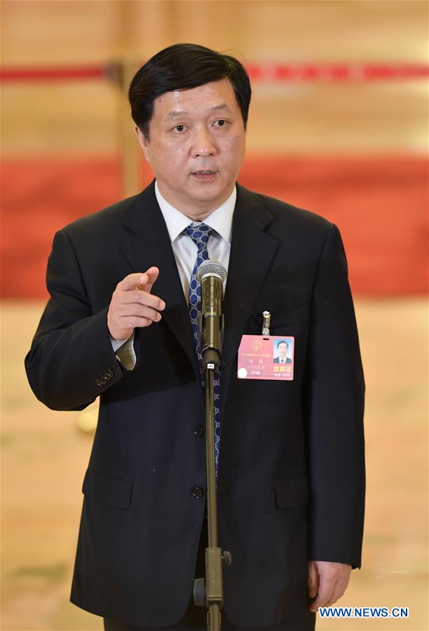 (TWO SESSIONS)CHINA-BEIJING-NPC-DEPUTIES-INTERVIEW (CN)