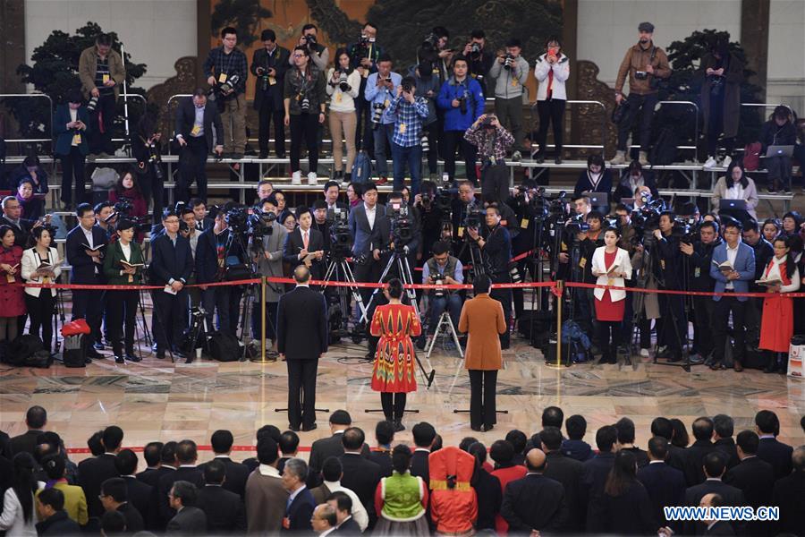 (TWO SESSIONS)CHINA-BEIJING-NPC-DEPUTIES-INTERVIEW (CN)