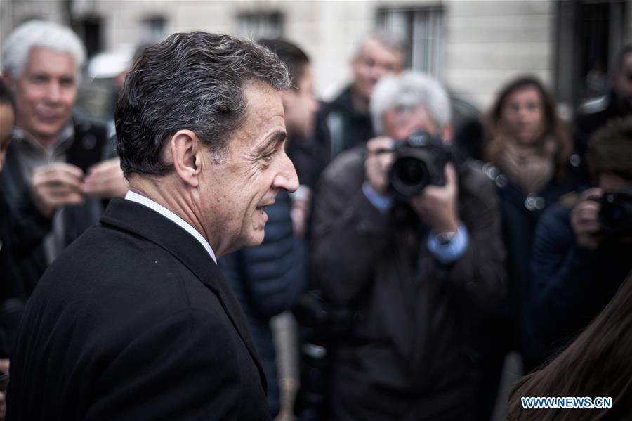 FRANCE-NICOLAS SARKOZY-IN CUSTODY