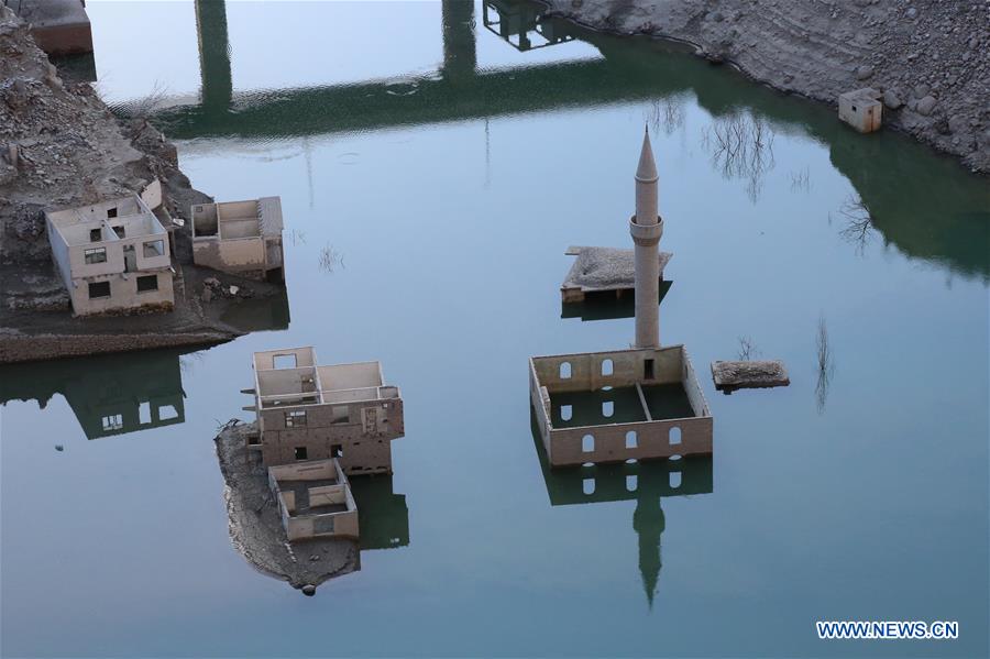 TURKEY-ARTVIN-VILLAGE-UNDERWATER