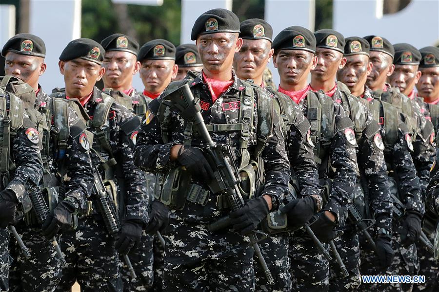 PHILIPPINES-TAGUIG CITY-PHILIPPINE ARMY-ANNIVERSARY