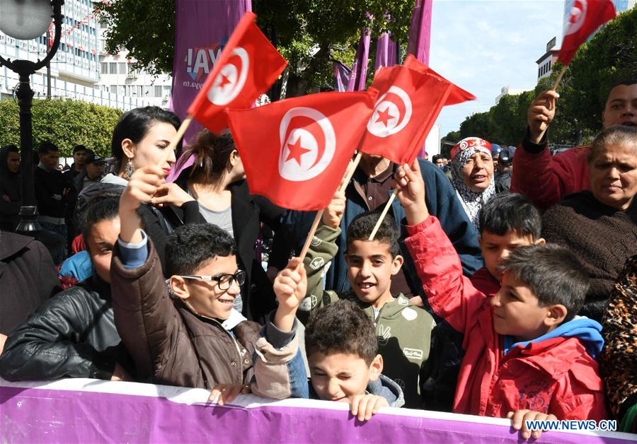 TUNISIA-TUNIS-INDEPENDENCE-ANNIVERSARY
