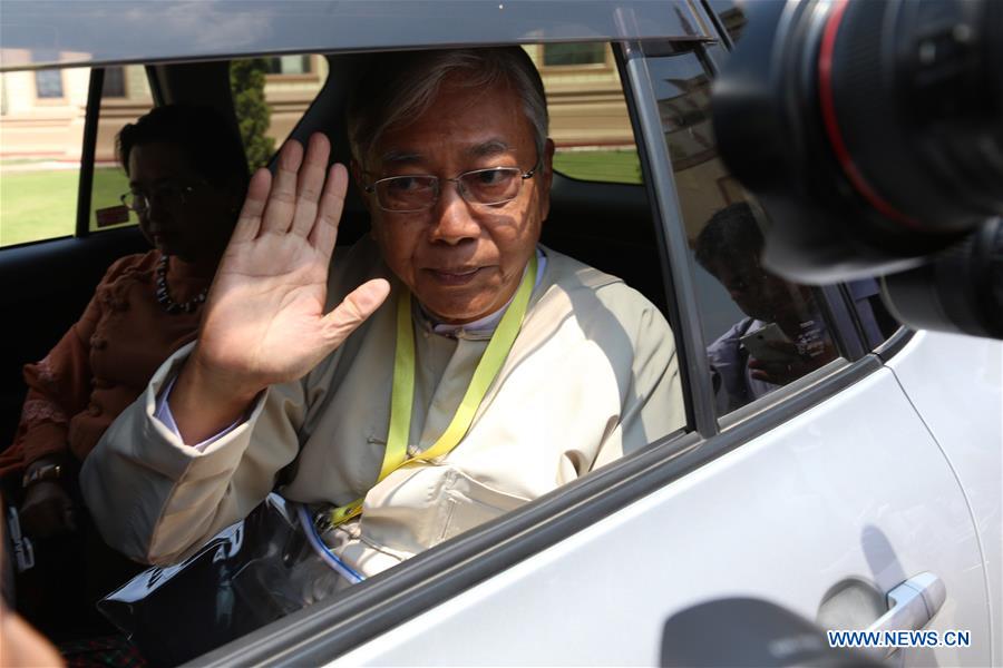 MYANMAR-NAY PYI TAW-PRESIDENT-RESIGNATION