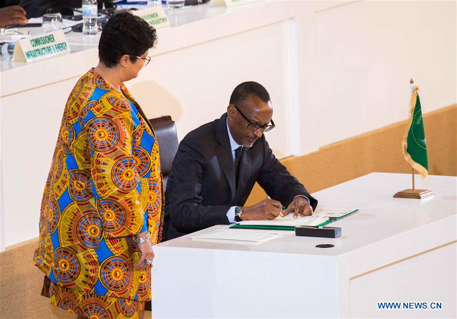 RWANDA-KIGALI-AFCFTA-AGREEMENT-SIGNING