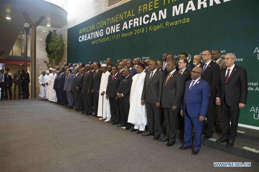 RWANDA-KIGALI-AFRICAN LEADERS-GROUP PHOTO-FREE TRADE AREA
