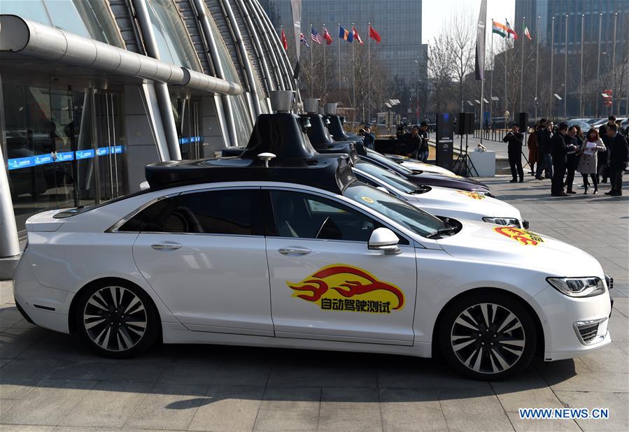 CHINA-BEIJING-SELF-DRIVING CAR-ROAD TESTING (CN)