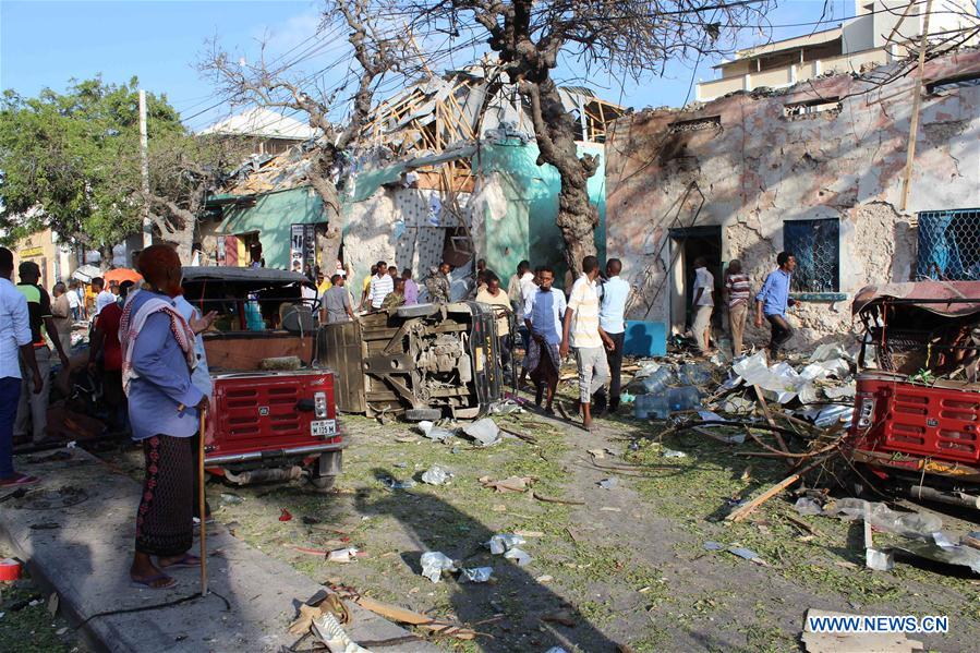 SOMALIA-MOGADISHU-CAR BOMB EXPLOSION