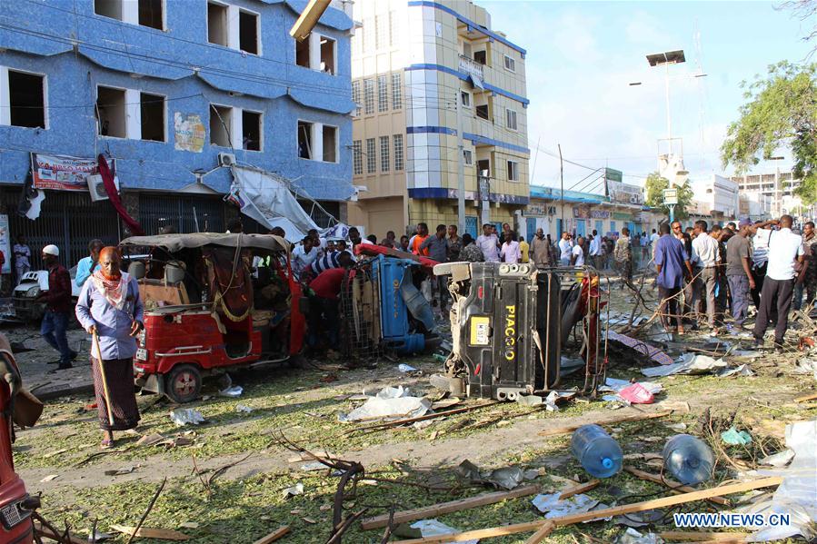 SOMALIA-MOGADISHU-CAR BOMB EXPLOSION
