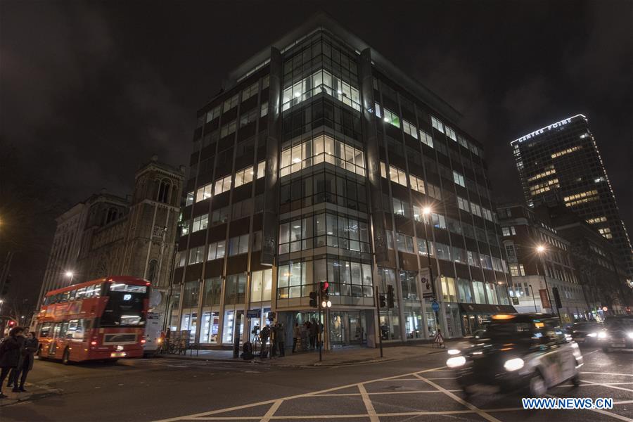 BRITAIN-LONDON-CAMBRIDGE ANALYTICA OFFICES-SEARCHED OVER DATA STORAGE