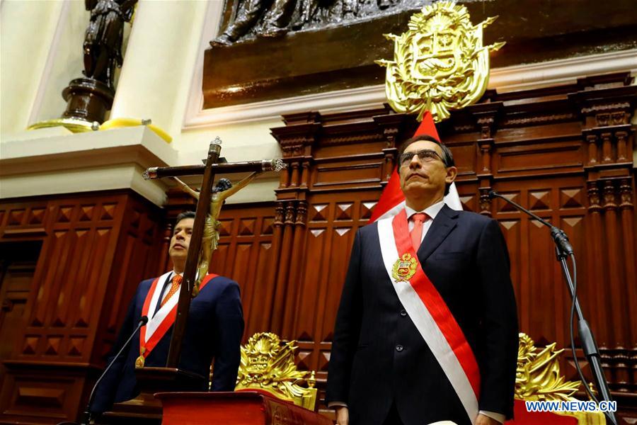 PERU-LIMA-MARTIN VIZCARRA-NEW PRESIDENT