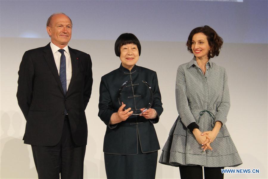 FRANCE-PARIS-UNESCO-AWARDS FOR WOMEN-CHINESE SCIENTIST
