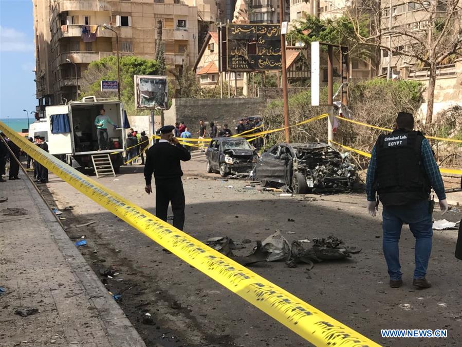 EGYPT-ALEXANDRIA-EXPLOSION