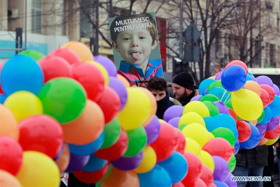 ROMANIA-BUCHAREST-RALLY-MARCH FOR LIFE