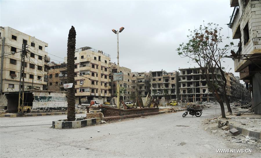 SYRIA-DAMASCUS-LIFE-IN-AYN-TARMA-TOWN