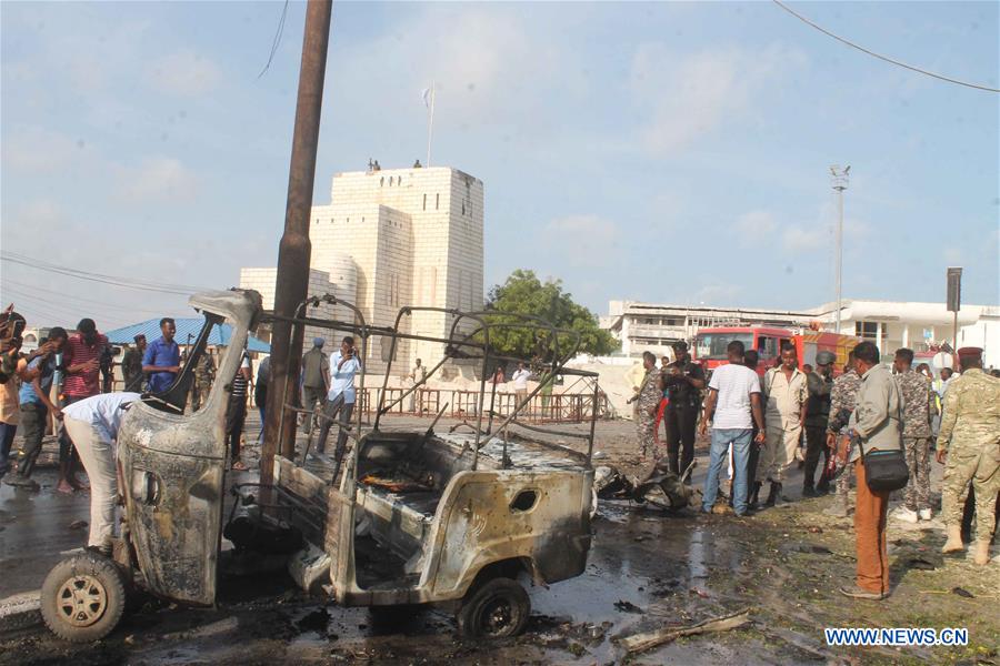 SOMALIA-MOGADISHU-CAR BOMB EXPLOSION