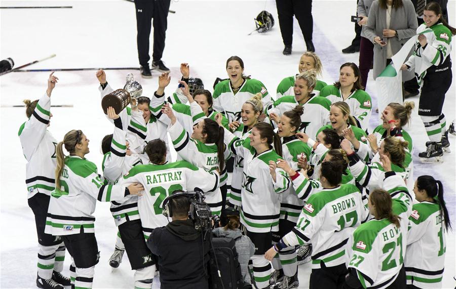 (SP)CANADA-TORONTO-ICE HOCKEY-CWHL-PLAYOFFS-FINAL