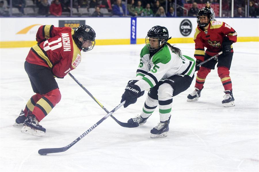 (SP)CANADA-TORONTO-ICE HOCKEY-CWHL-PLAYOFFS-FINAL