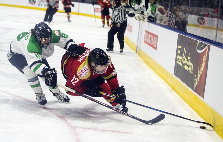 (SP)CANADA-TORONTO-ICE HOCKEY-CWHL-PLAYOFFS-FINAL