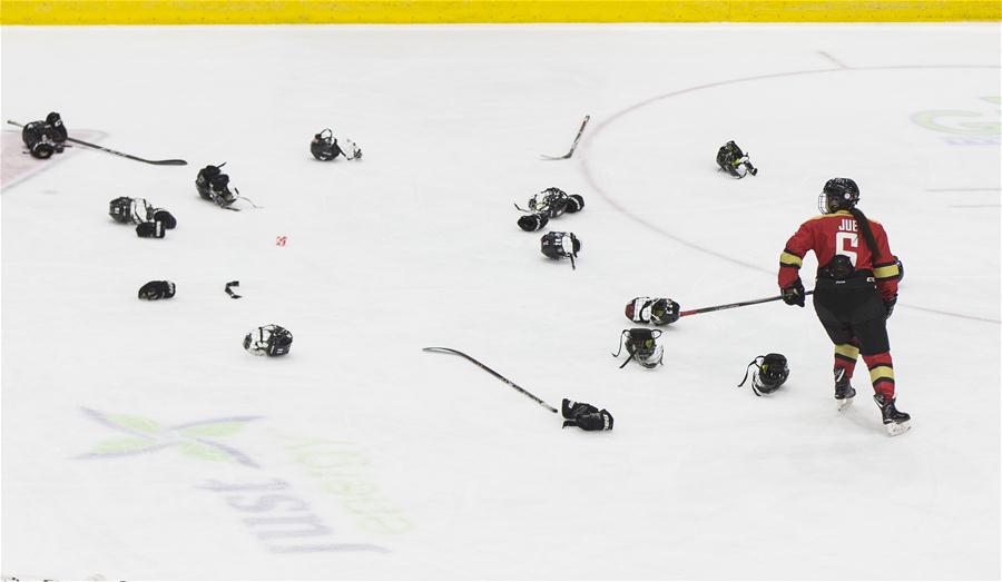 (SP)CANADA-TORONTO-ICE HOCKEY-CWHL-PLAYOFFS-FINAL