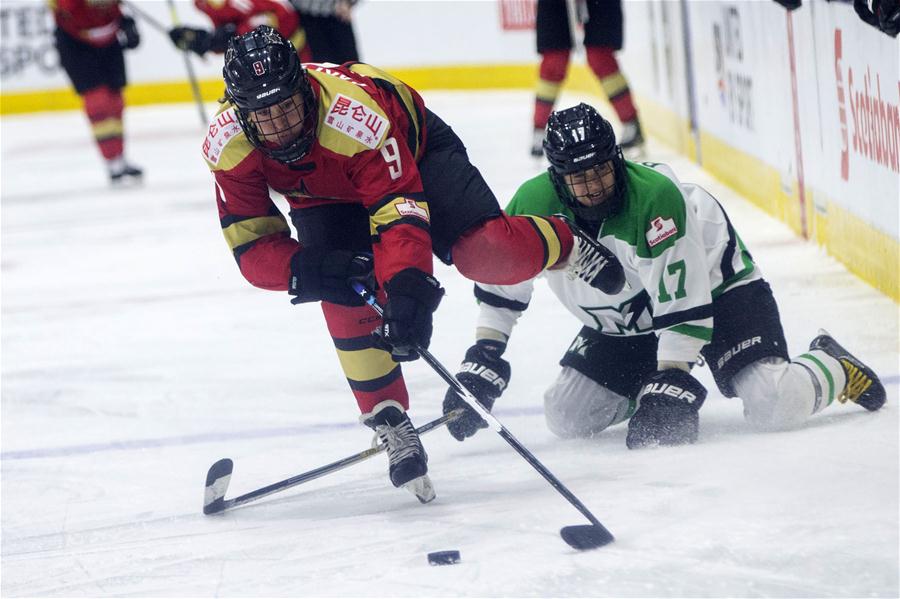 (SP)CANADA-TORONTO-ICE HOCKEY-CWHL-PLAYOFFS-FINAL