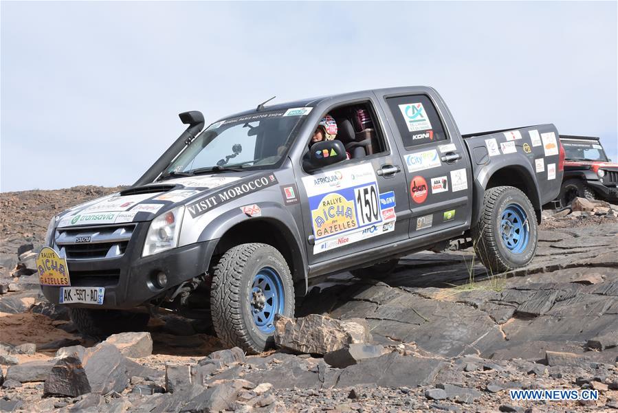 (SP)MOROCCO-ERRACHIDIA-RALLY-AICHA GAZELLES