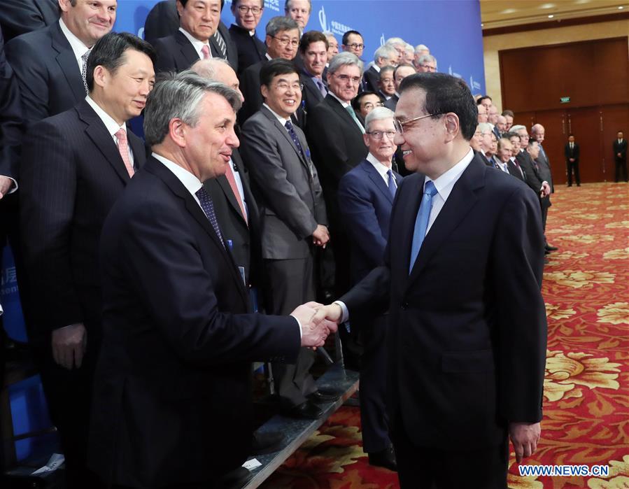 CHINA-BEIJING-LI KEQIANG-CDF 2018-DELEGATES-MEETING (CN)