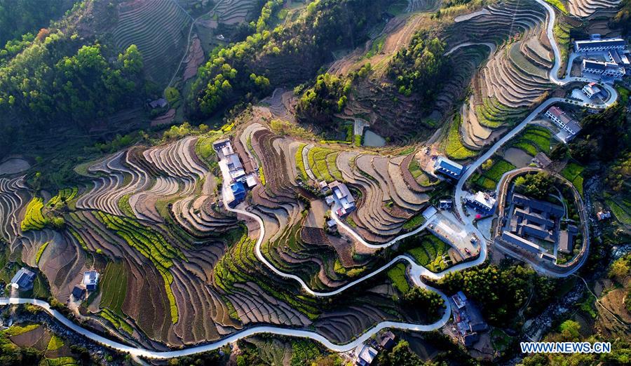CHINA-SHAANXI-FENGYAN TERRACES-ANCIENT FARMING CULTURE (CN)