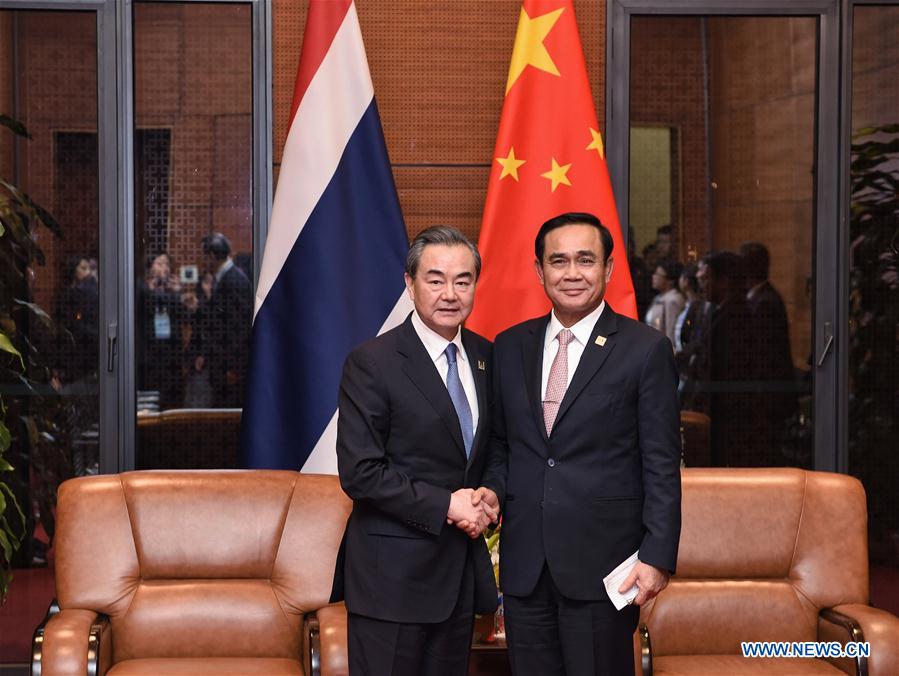 VIETNAM-HANOI-CHINA-WANG YI-THAILAND-PM-MEETING