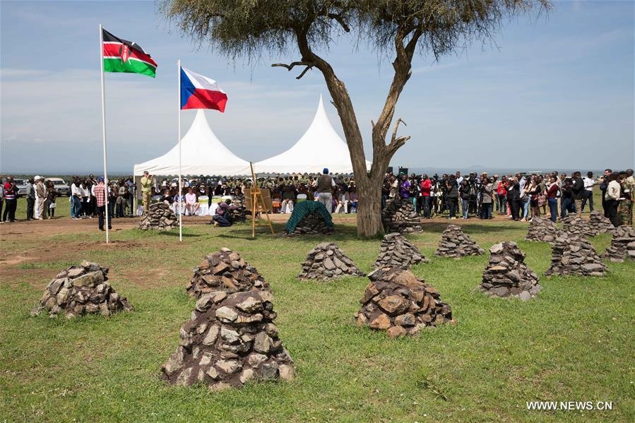 KENYA-LAIKIPIA-LATE MALE NORTHERN WHITE RHINO-SUDAN-MEMORIAL SERVICE