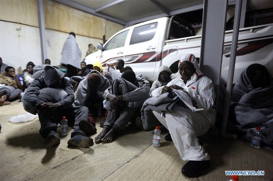 LIBYA-TRIPOLI-ILLEGAL MIGRANTS-RESCUE