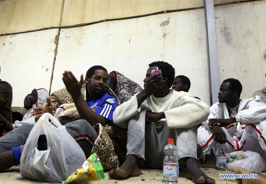 LIBYA-TRIPOLI-ILLEGAL MIGRANTS-RESCUE