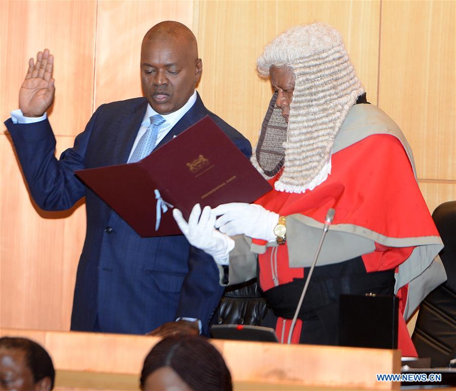 BOTSWANA-GABORONE-NEW PRESIDENT