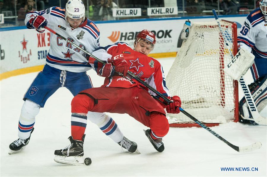 (SP)RUSSIA-MOSCOW-ICE HOCKEY-KHL-PLAYOFF
