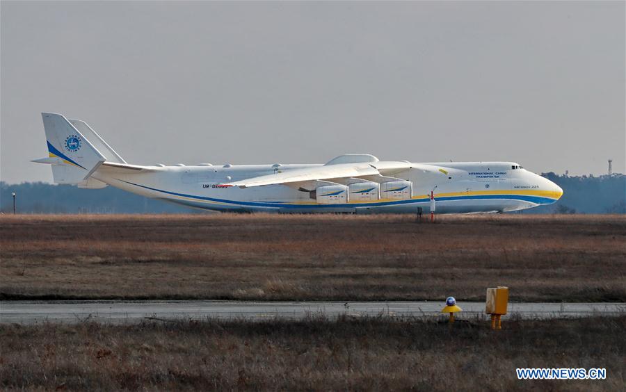 UKRAINE-KIEV-BIGGEST PLANE-COMMERCIAL MISSION