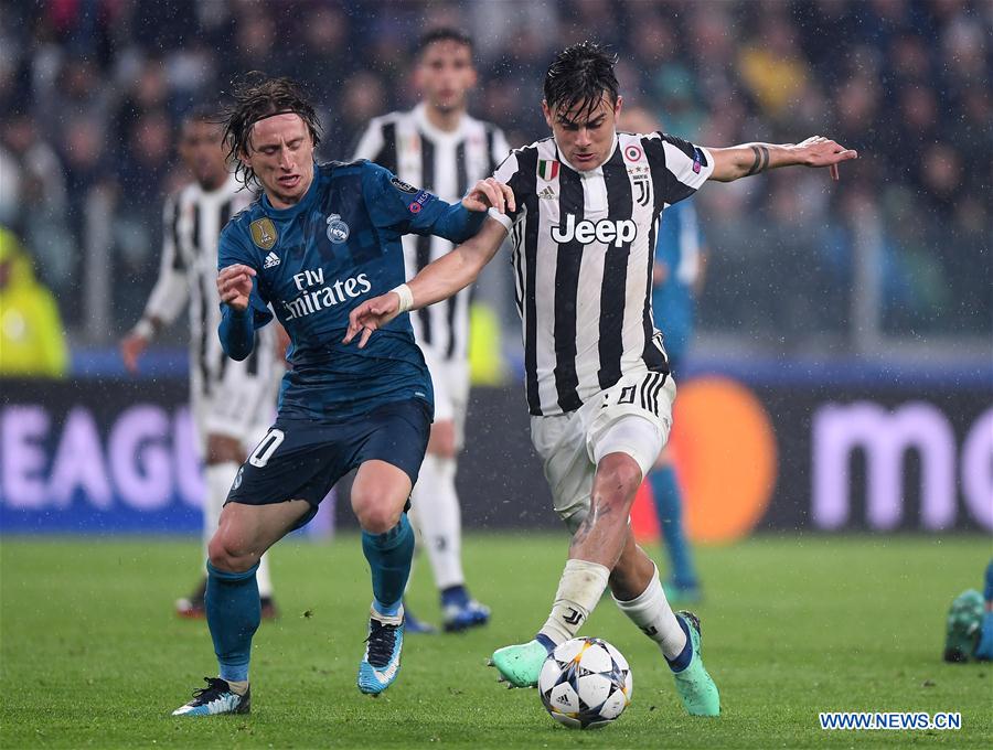 (SP)ITALY-TURIN-SOCCER-UEFA-CHAMPIONS LEAGUE-JUVENTUS VS REAL MADRID