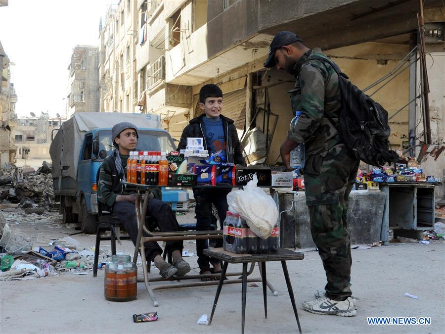 SYRIA-DAMASCUS-ISLAM ARMY REBELS-EVACUATION