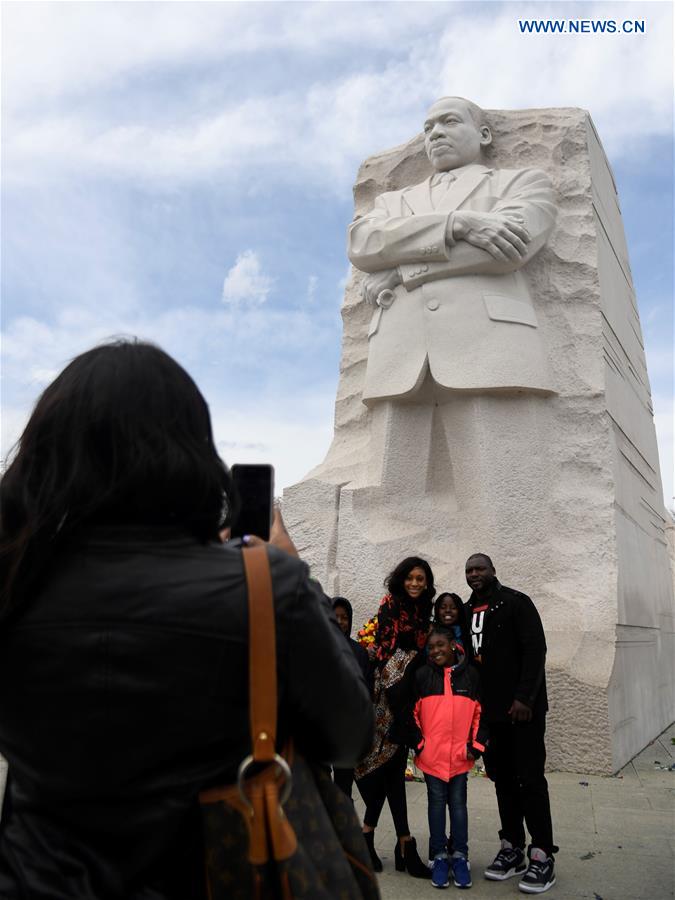 U.S.-WASHINGTON-MARTIN LUTHER KING-COMMEMORATION 