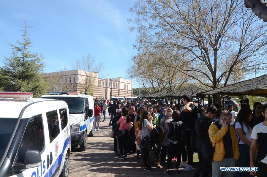 TURKEY-ESKISEHIR-UNIVERSITY-SHOOTING