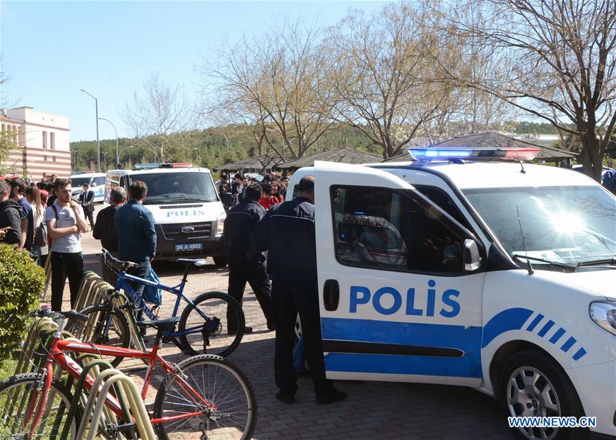 TURKEY-ESKISEHIR-UNIVERSITY-SHOOTING