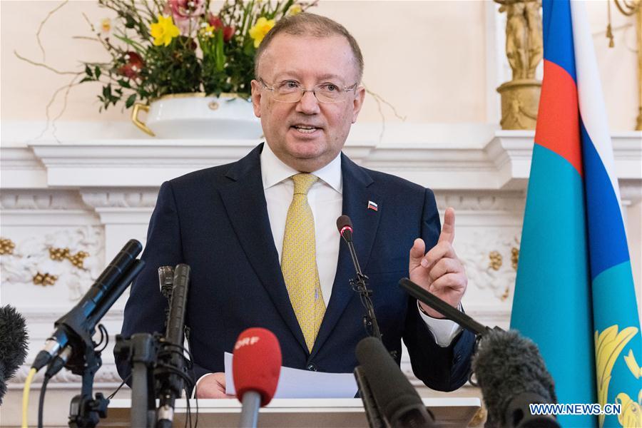 BRITAIN-LONDON-RUSSIAN AMBASSADOR-PRESS CONFERENCE-POISONING CASE