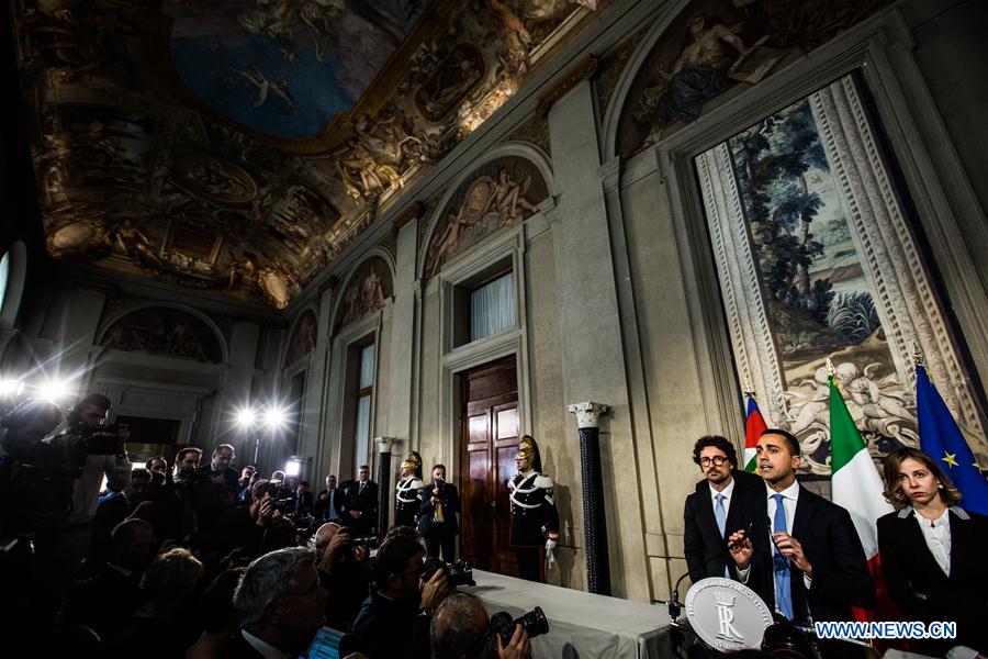 ITALY-ROME-GOVERNMENT-FORMATION TALKS-FAILING