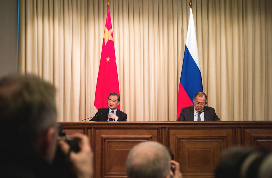 RUSSIA-MOSCOW-CHINA-POLITICS-WANG YI