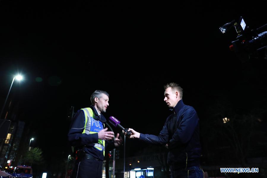 GERMANY-MUENSTER-VEHICLE-PLOWING
