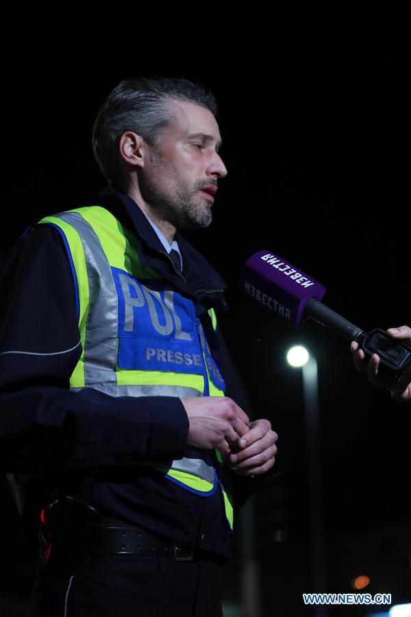 GERMANY-MUENSTER-VEHICLE-PLOWING