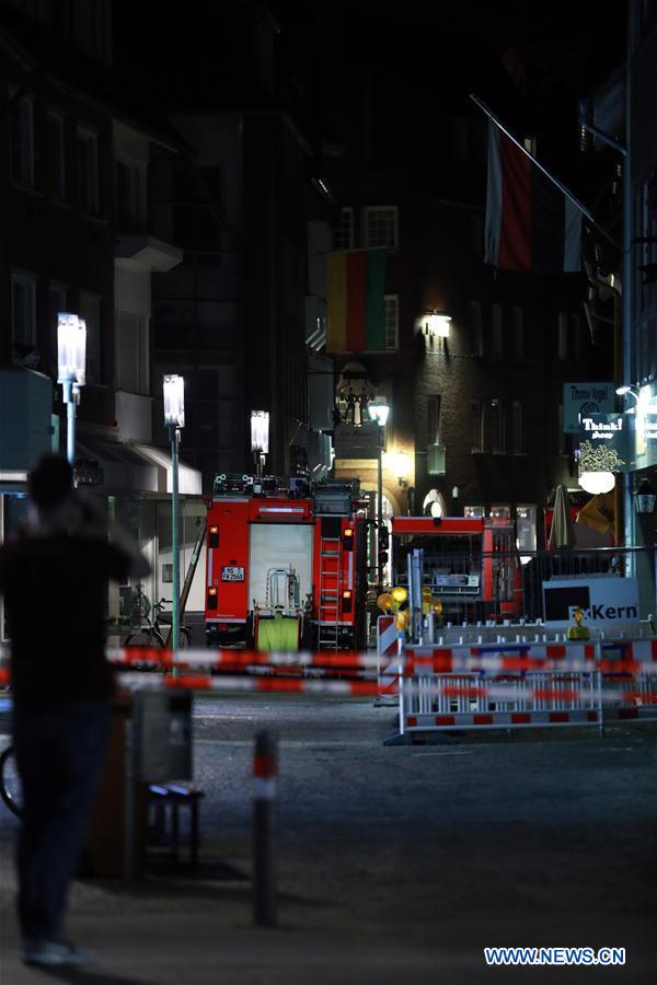 GERMANY-MUENSTER-VEHICLE-PLOWING