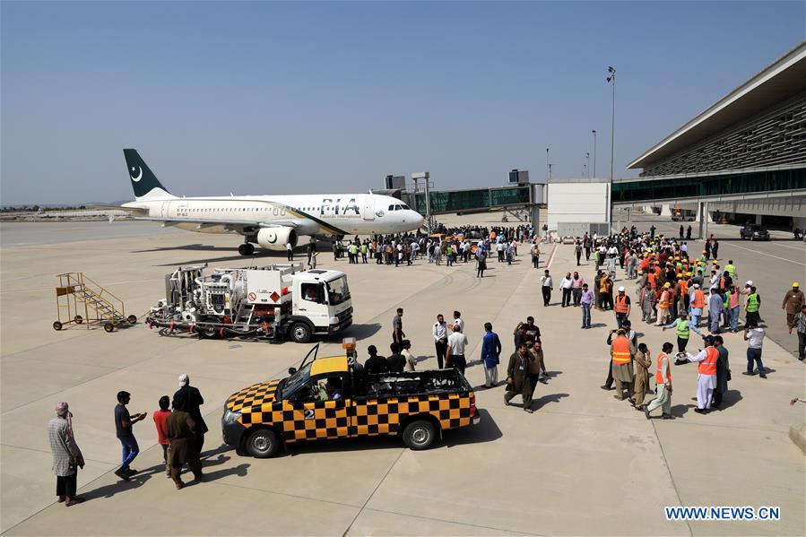 PAKISTAN-ISLAMABAD-NEW AIRPORT-TEST FLIGHT