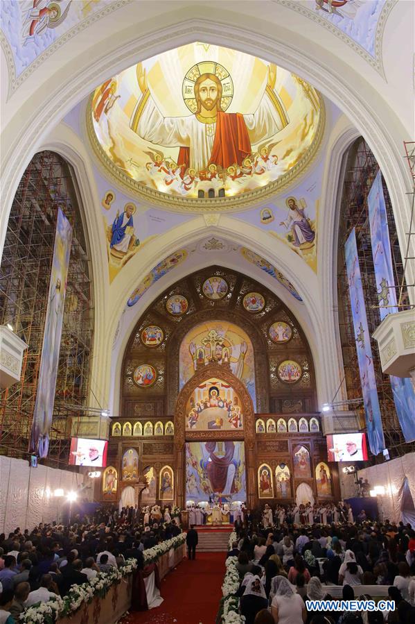 EGYPT-CAIRO-ORTHODOX EASTER-MASS