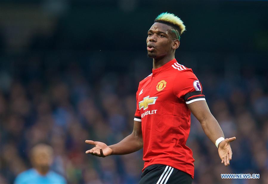 Manchester United Beats Manchester City 3 2 In English Premier League Match Xinhua English News Cn